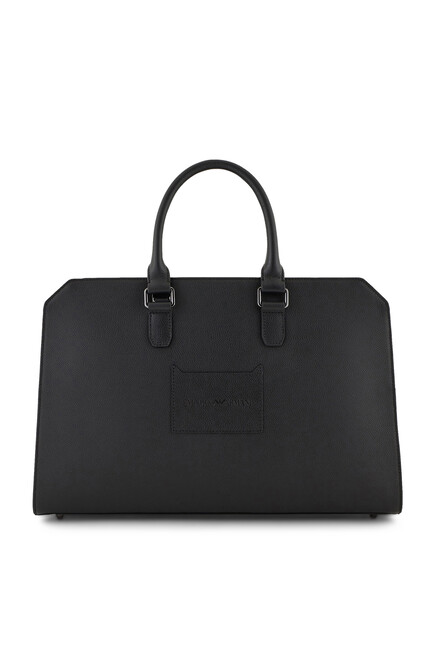 Business Tumbled Leather Bag